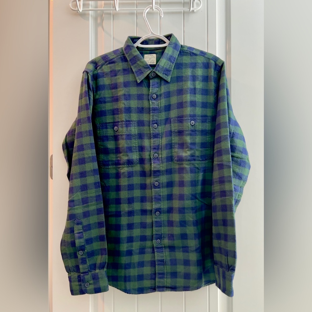 J. Crew Slim Fit Flannel - Men’s - Sz Medium
